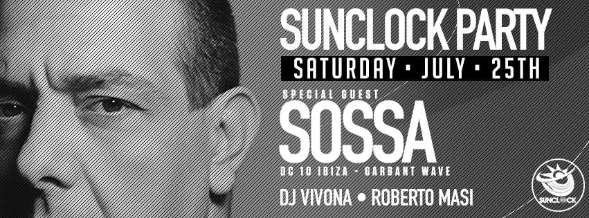 Sunclock Party with Sossa (DC10 - Garbant Wave)
